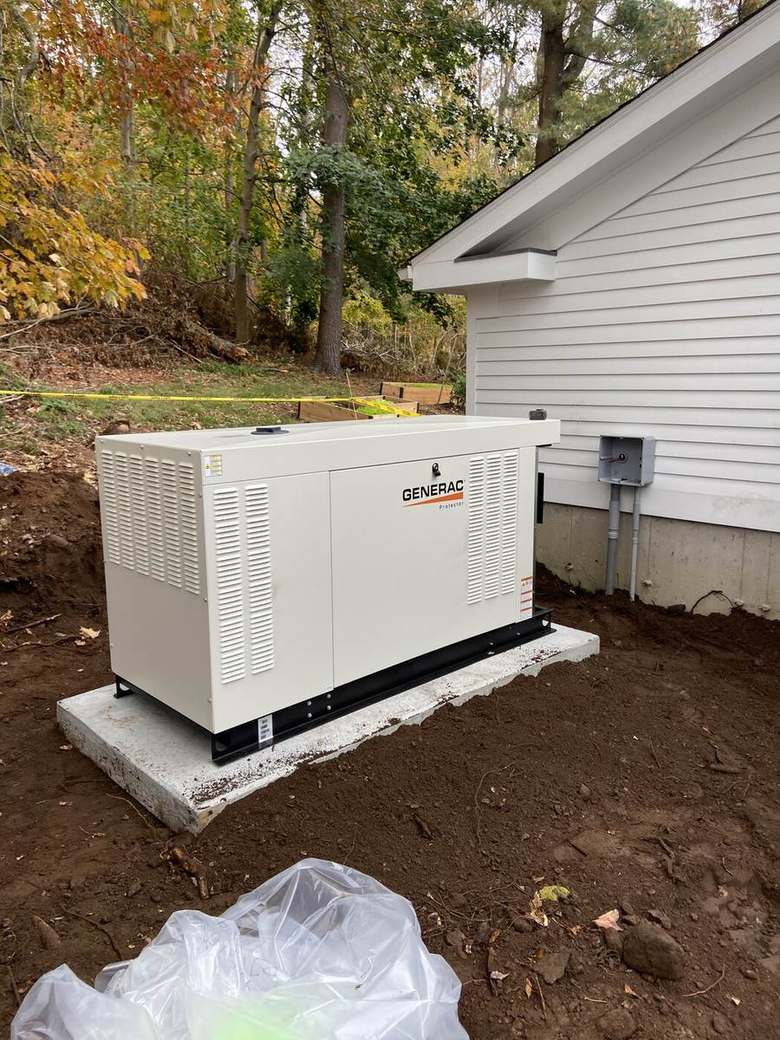 Residential electrical installation at a single-family home